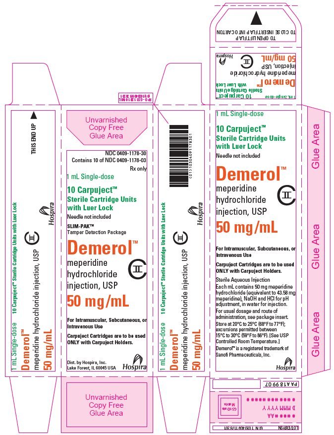 PRINCIPAL DISPLAY PANEL - 50 mg/mL Cartridge Carton