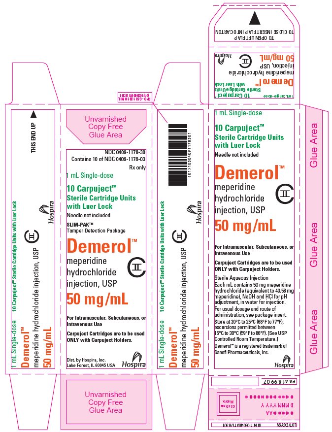 PRINCIPAL DISPLAY PANEL - 50 mg/mL Cartridge Carton