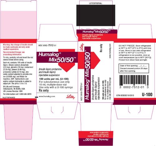 PACKAGE CARTON – HUMALOG Mix50/50 10 mL vial 1ct
