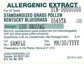 Kentucky Bluegrass 100 BAU/mL