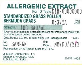 Bermuda Grass 100 BAU/mL