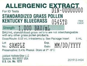 Kentucky Bluegrass 1,000 BAU/mL