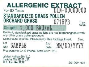 Orchard Grass 1,000 BAU/mL