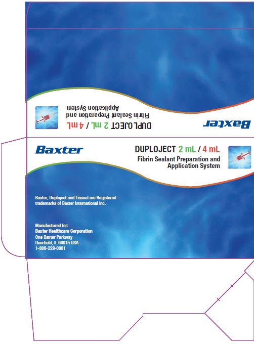 Tisseel Lyo 2 mL - 4 mL DUPLOJET Repesentative Label 1 of 4