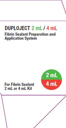 Tisseel Lyo 2 mL - 4 mL DUPLOJET Repesentative Label 2 of 4