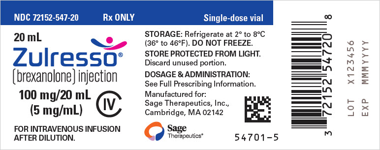 Principal Display Panel - 20 mL Vial Label