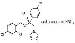 Miconazole Nitrate Structural Formula