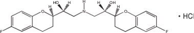 Nebivolol Structural Formula