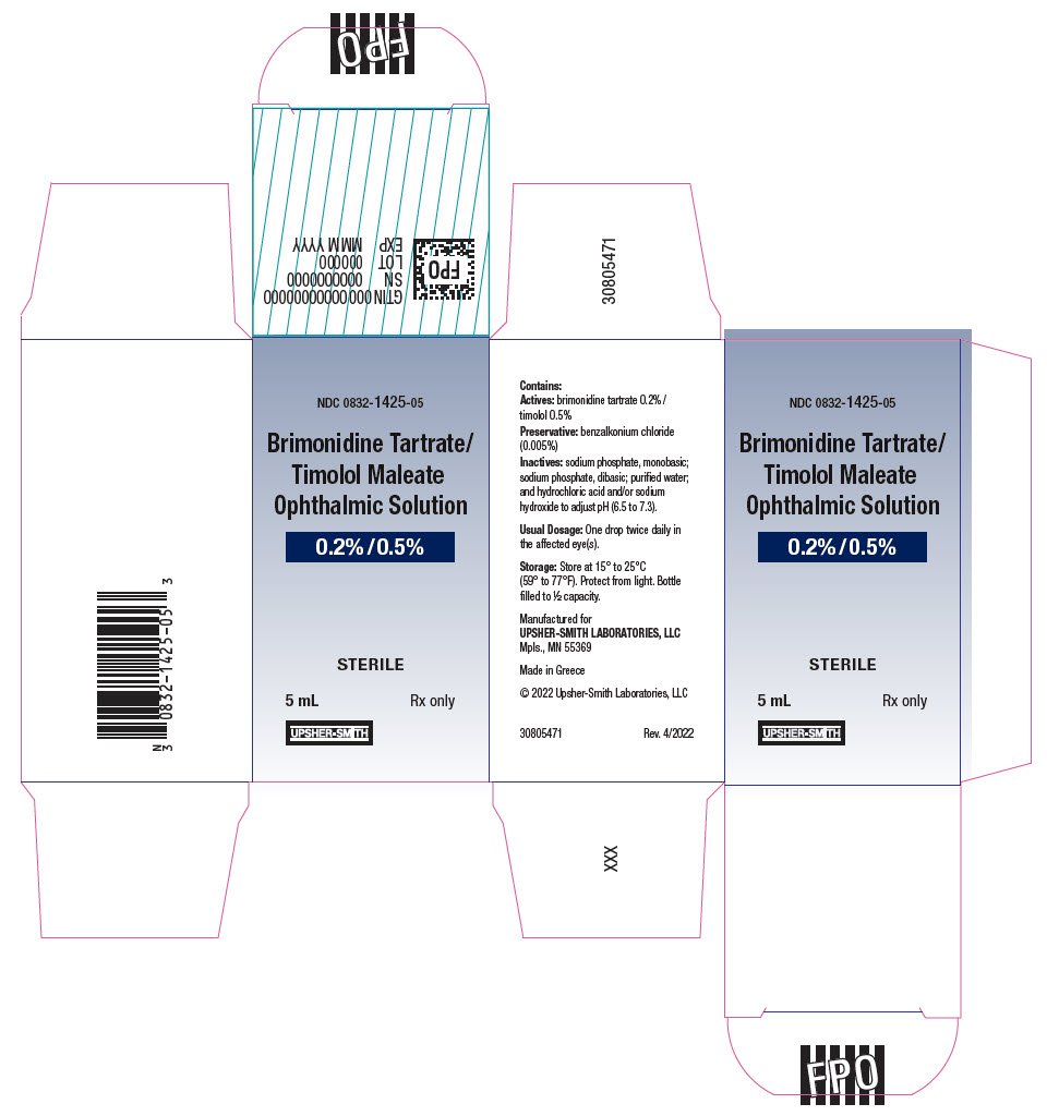 Brimonidine, Timolol Eye Drops Package Insert
