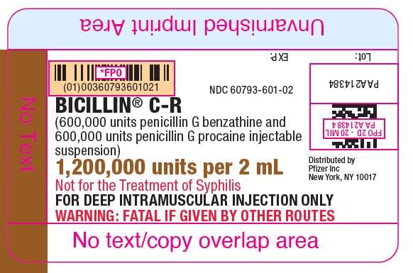 PRINCIPAL DISPLAY PANEL - 2 mL Syringe Label - 601