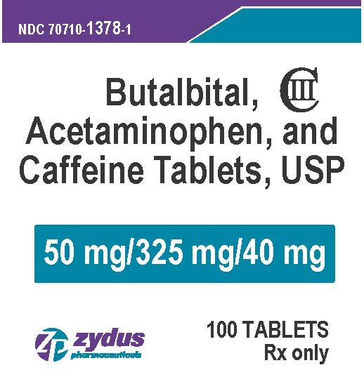 Butalbital, Acetaminophen and Caffeine FDA prescribing information