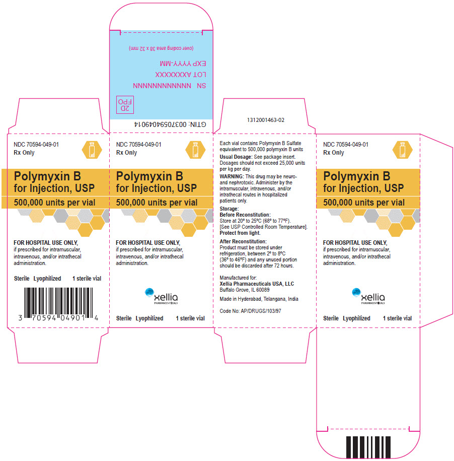 PRINCIPAL DISPLAY PANEL - 500,000 unit Vial Carton - 1 Vial