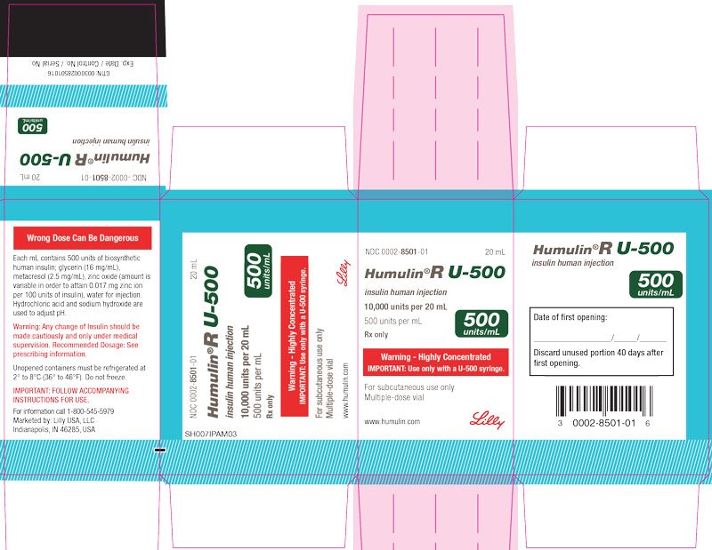 Humulin R U 500 Fda Prescribing Information Side Effects And Uses Humulin R U 500 Fda Prescribing Information Side Effects And Uses