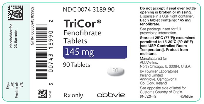 tricor 48 mg tab