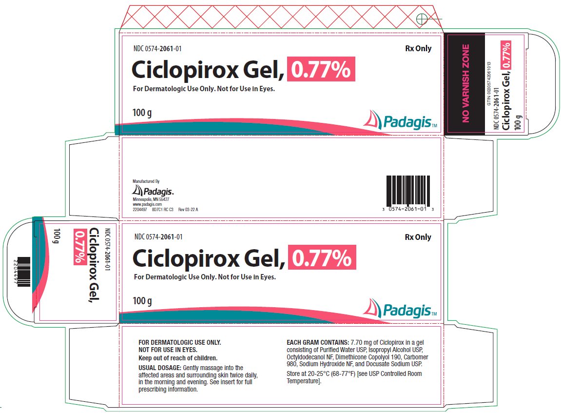 Ciclopirox Gel, 0.77% 100 g carton