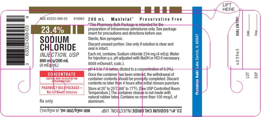 PACKAGE LABEL - PRINCIPAL DISPLAY – 23.4% Sodium Chloride Injection, USP Vial Label
