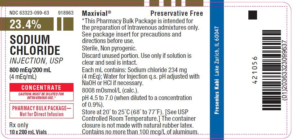 PACKAGE LABEL - PRINCIPAL DISPLAY – 23.4% Sodium Chloride Injection, USP Tray Label
