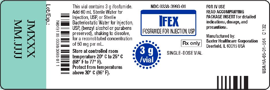 Ifosfamide container label 