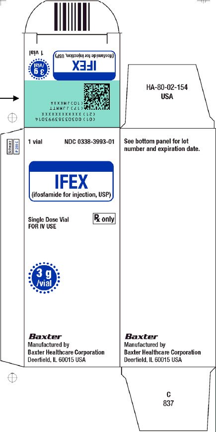 Ifex Representative Carton Label 0338-3993-01 1 of 2
