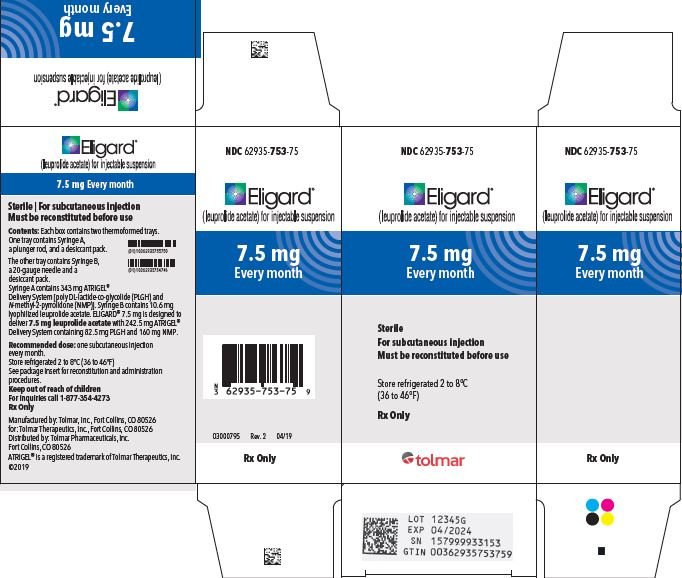 Eligard FDA prescribing information, side effects and uses