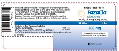 bottle label 100 mg