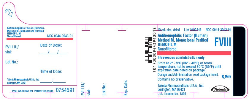 PRINCIPAL DISPLAY PANEL - 10 mL Bottle Label - 500 iU