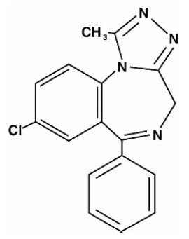 alprazolam-structural-formula