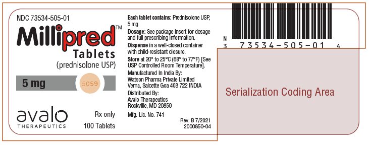 PRINCIPAL DISPLAY PANEL - 5 mg Tablet Bottle Label