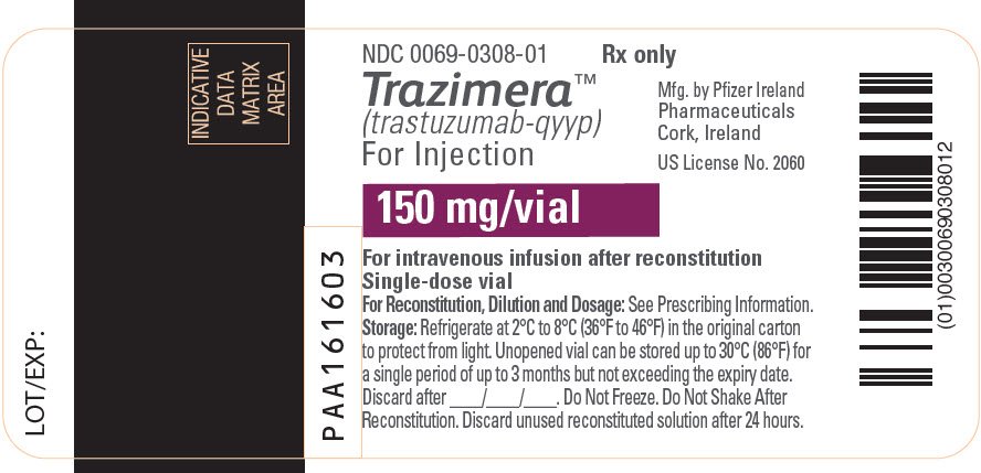 PRINCIPAL DISPLAY PANEL - 150 mg Vial Label