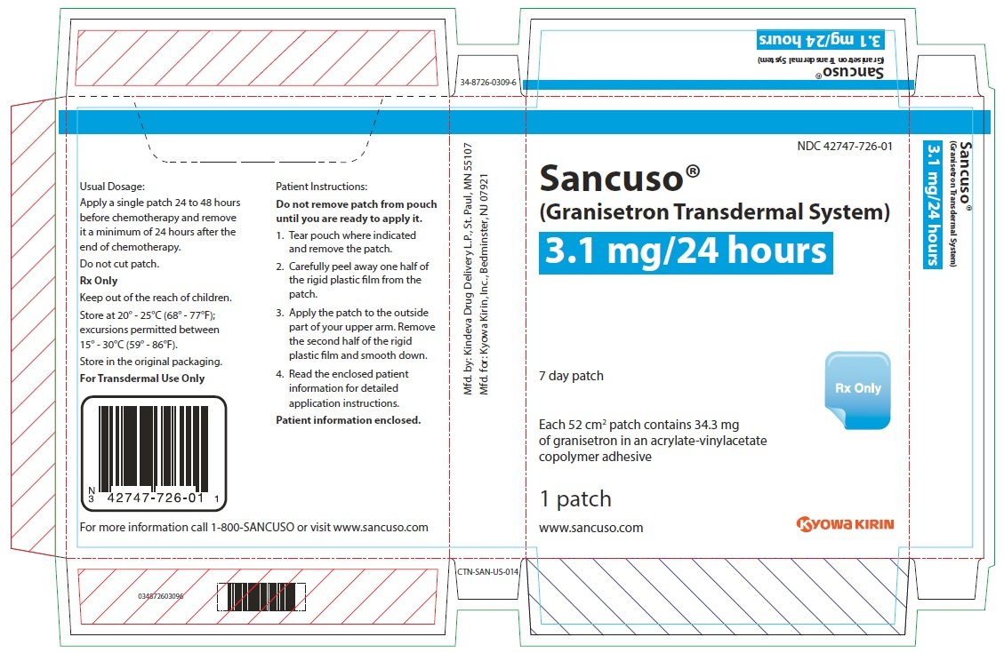 PRINCIPAL DISPLAY PANEL - 3.1 mg/24 hours Patch Pouch Carton