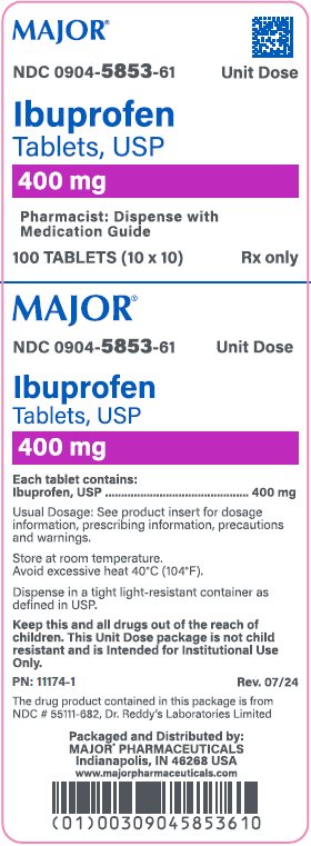 400mg carton label