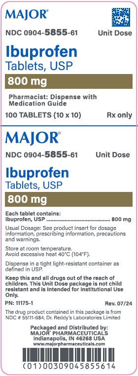 800mg carton label