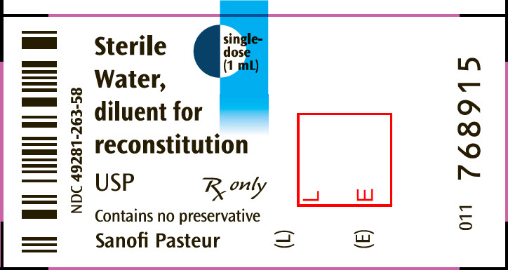 PRINCIPAL DISPLAY PANEL - 1 mL Syringe Label