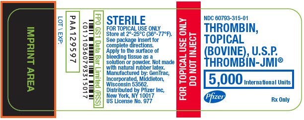 PRINCIPAL DISPLAY PANEL - 5,000 IU Vial Label