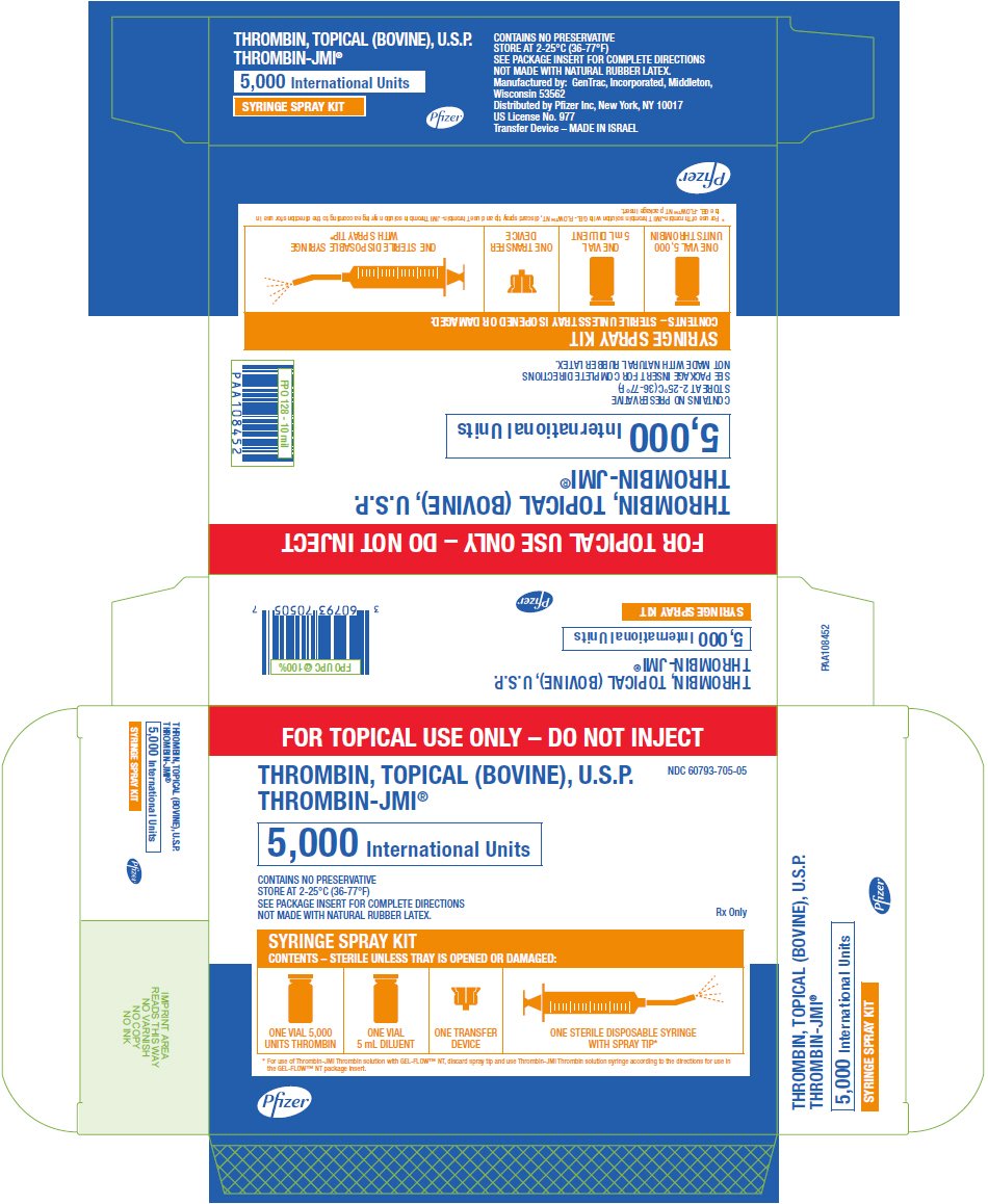 PRINCIPAL DISPLAY PANEL - 5,000 IU Syringe Spray Kit Carton