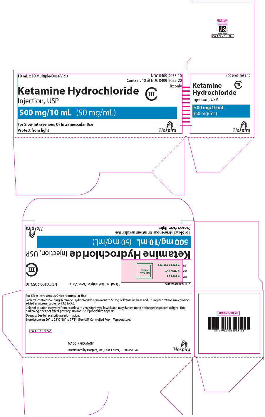 PRINCIPAL DISPLAY PANEL - 10 mL Vial Box