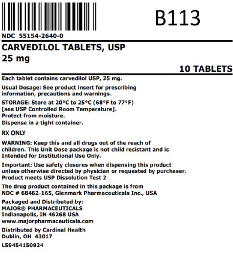 25mg bag label
