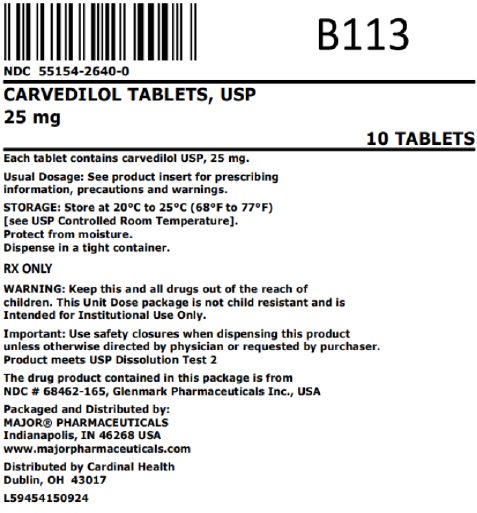 25mg bag label