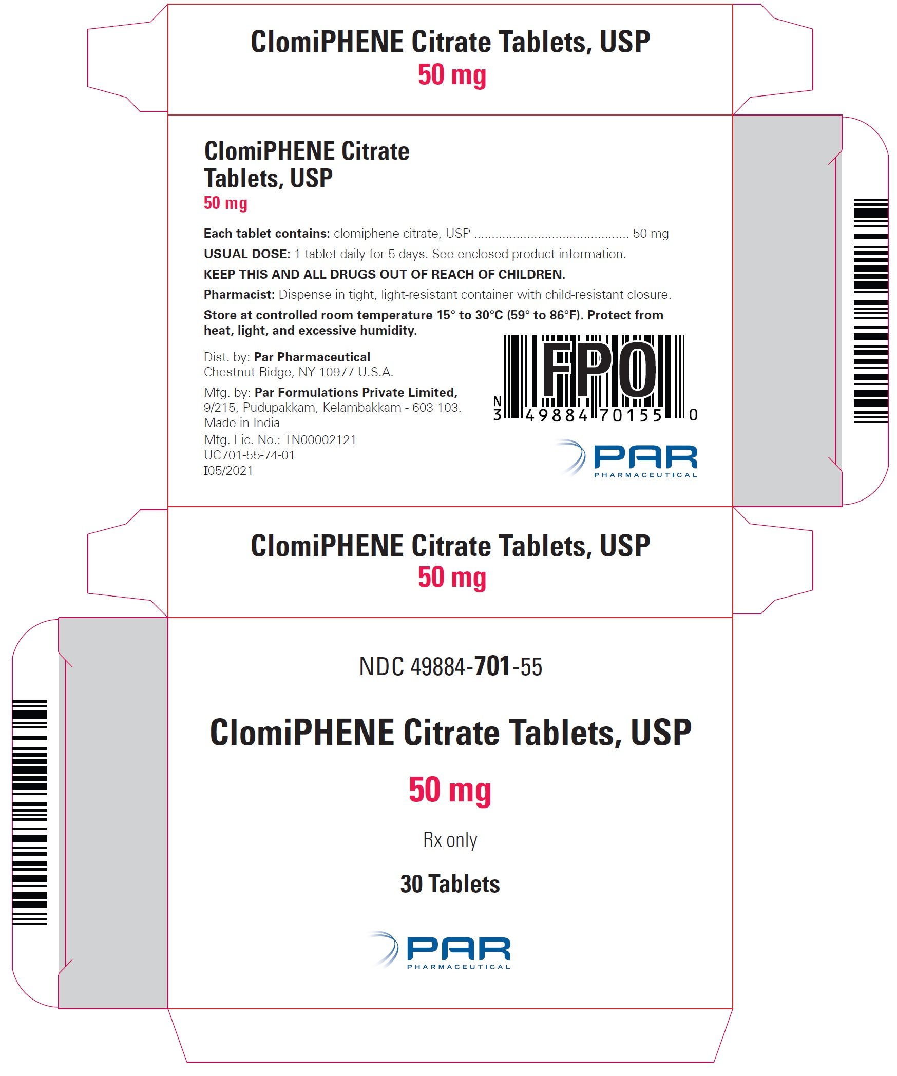 50mg/30 tablets carton