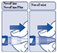 Figure E: Pull off the outer needle cap.