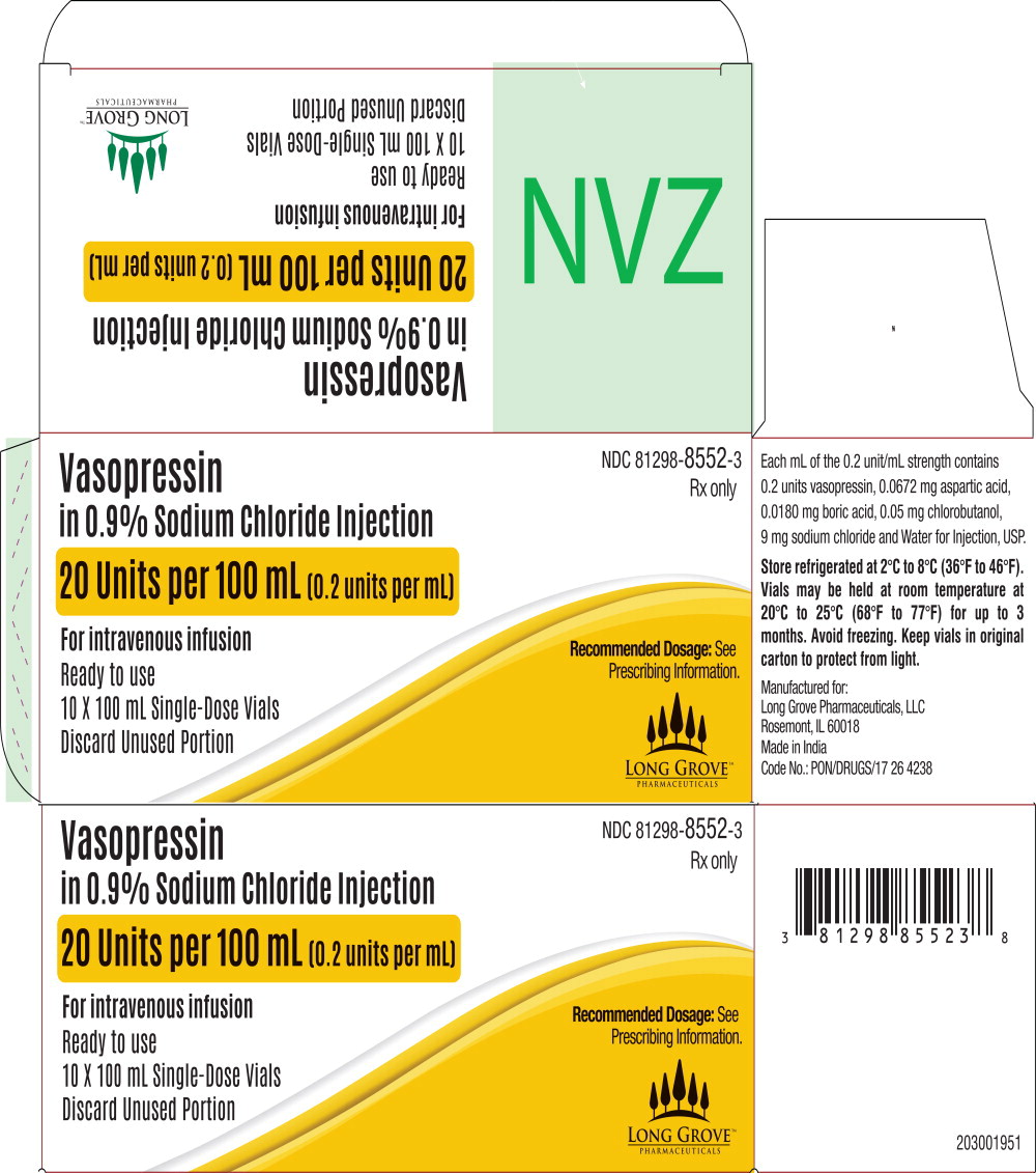 Principal Display Panel – 20 Units per 100 mL Carton Label

