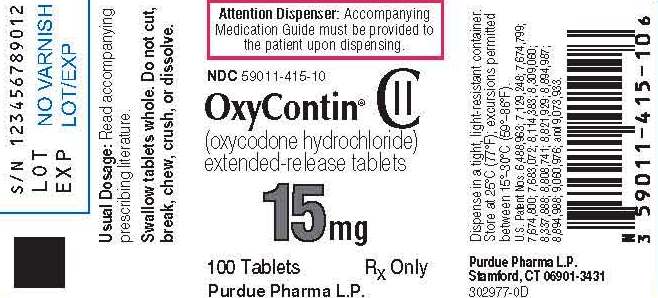 oxycodone 15mg