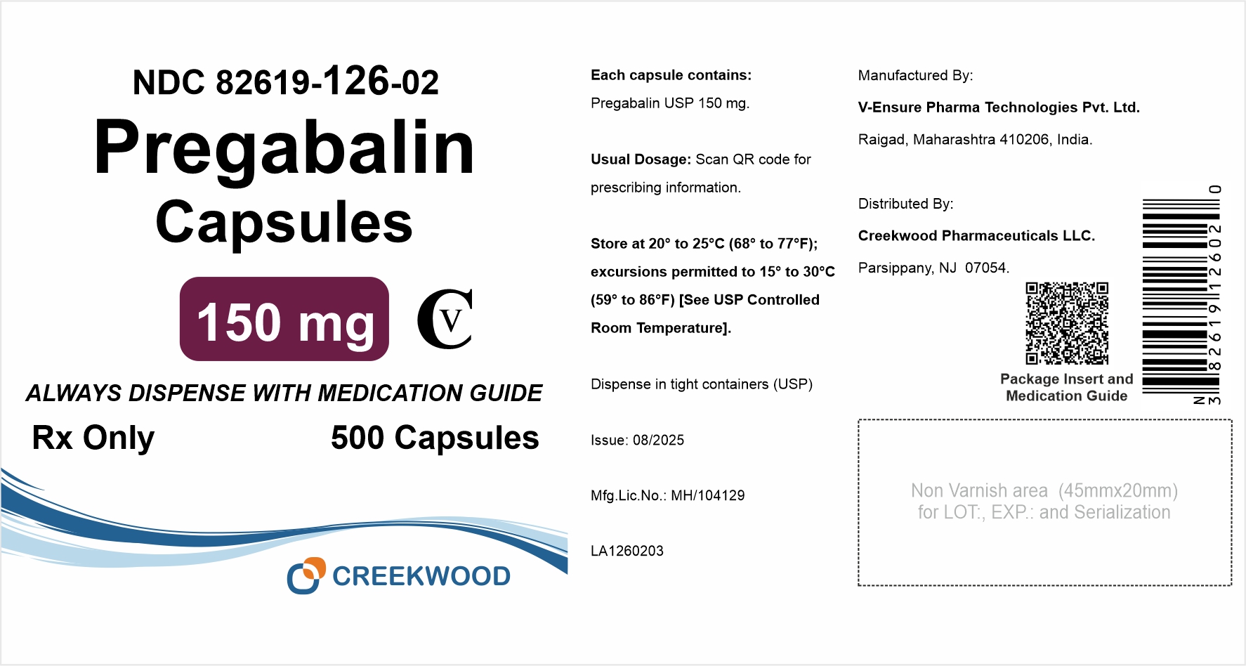 150mg-500s