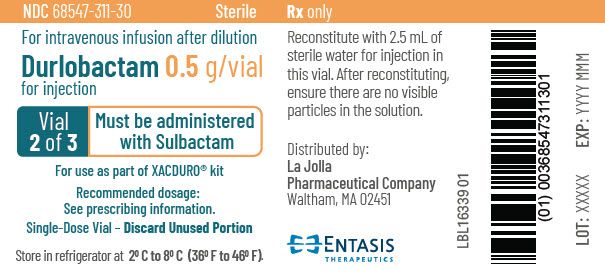 Principal Display Panel - 0.5 g Vial Label - 2 of 3