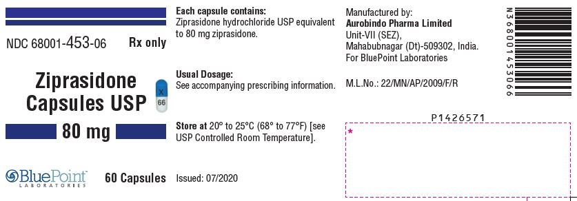 Ziprasidone Caps USP 80MG 60 CAPS