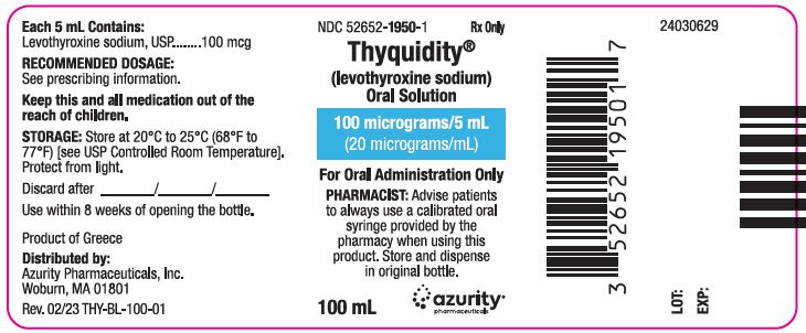 PRINCIPAL DISPLAY PANEL - 100 mL Bottle Label