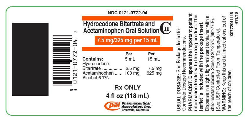 hydrocodone and acetaminophen oral solution fda prescribing hydrocodone milligram chart