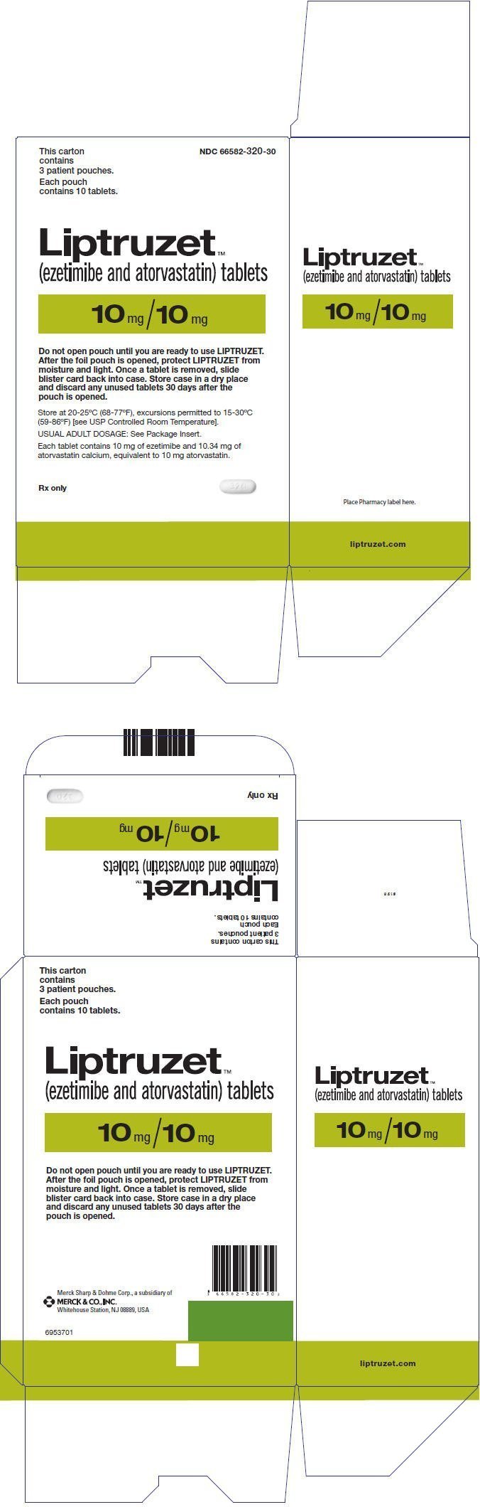 PRINCIPAL DISPLAY PANEL - 10 mg/10 mg Tablet Carton