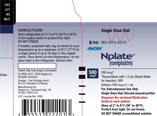 Nplate - FDA prescribing information, side effects and uses