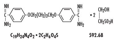 Pentamidine Structure